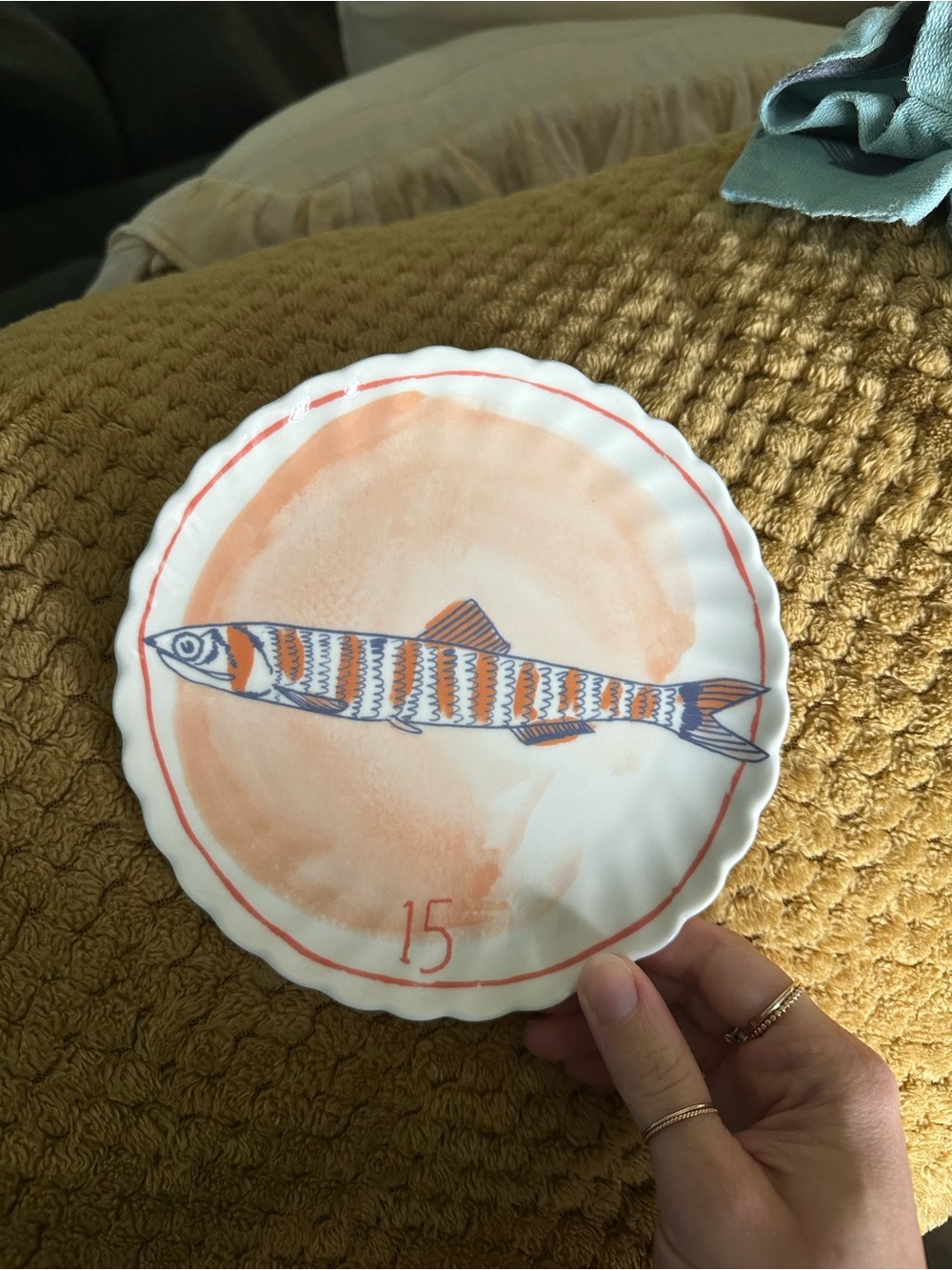 Anthropologie Sardine Plate